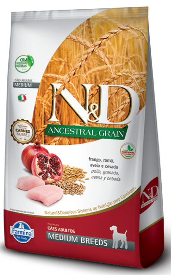 N&D PERRO  ANCESTRAL CAN FRAN ADULT MED 2.5KG